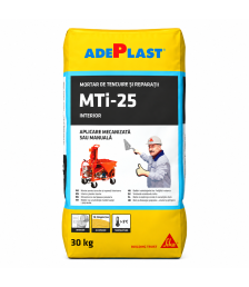 Mortar pentru tencuieli Adeplast MTI-25, interior, 10-25 mm, 30 kg